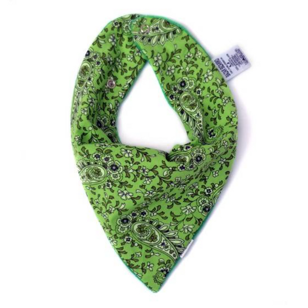 Babador Bandana - Arabescos Verde